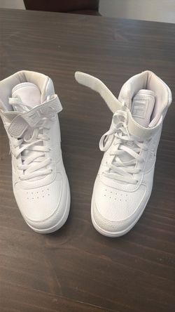 Fila White High-Top Sneakers