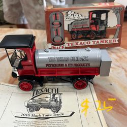 Vintage Ertl Texaco 1910 Mack Tanker