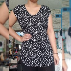 Cotton On Sleeveless Tunic Top size Small V-neck