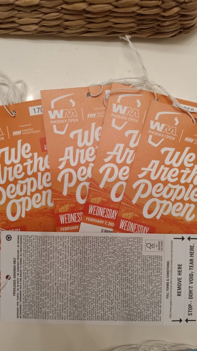 Wednesday Ga Phoenix Open Tickets