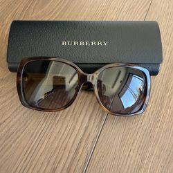 Burberry Sunglasses (new with case) Brown Color