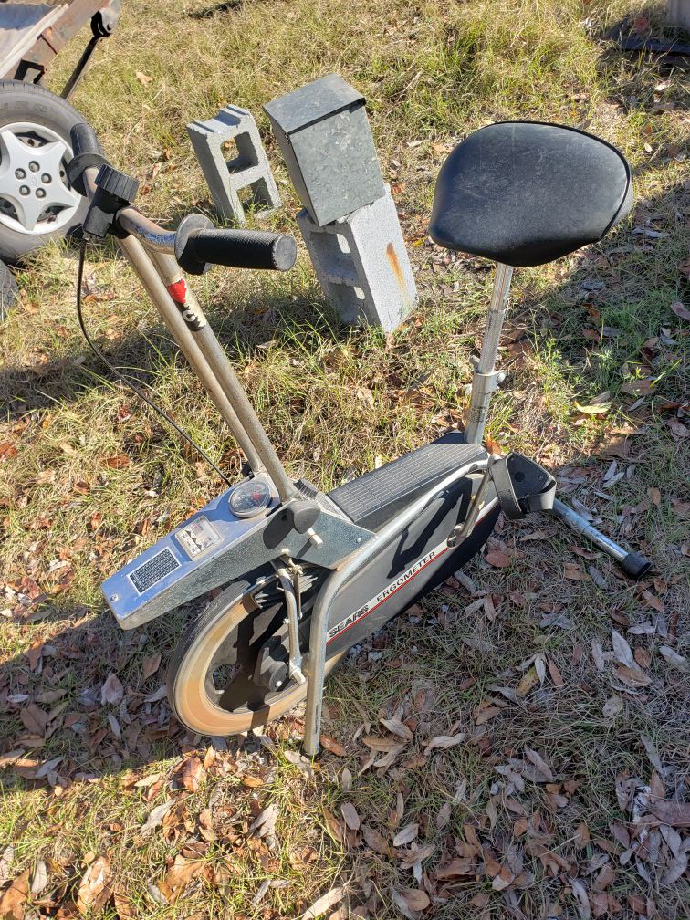 Sears ergometer stationary bike