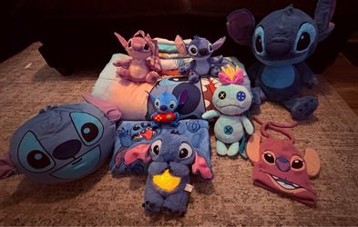 Massive Disney Stitch Bedding & Plush Bundle – Like New!