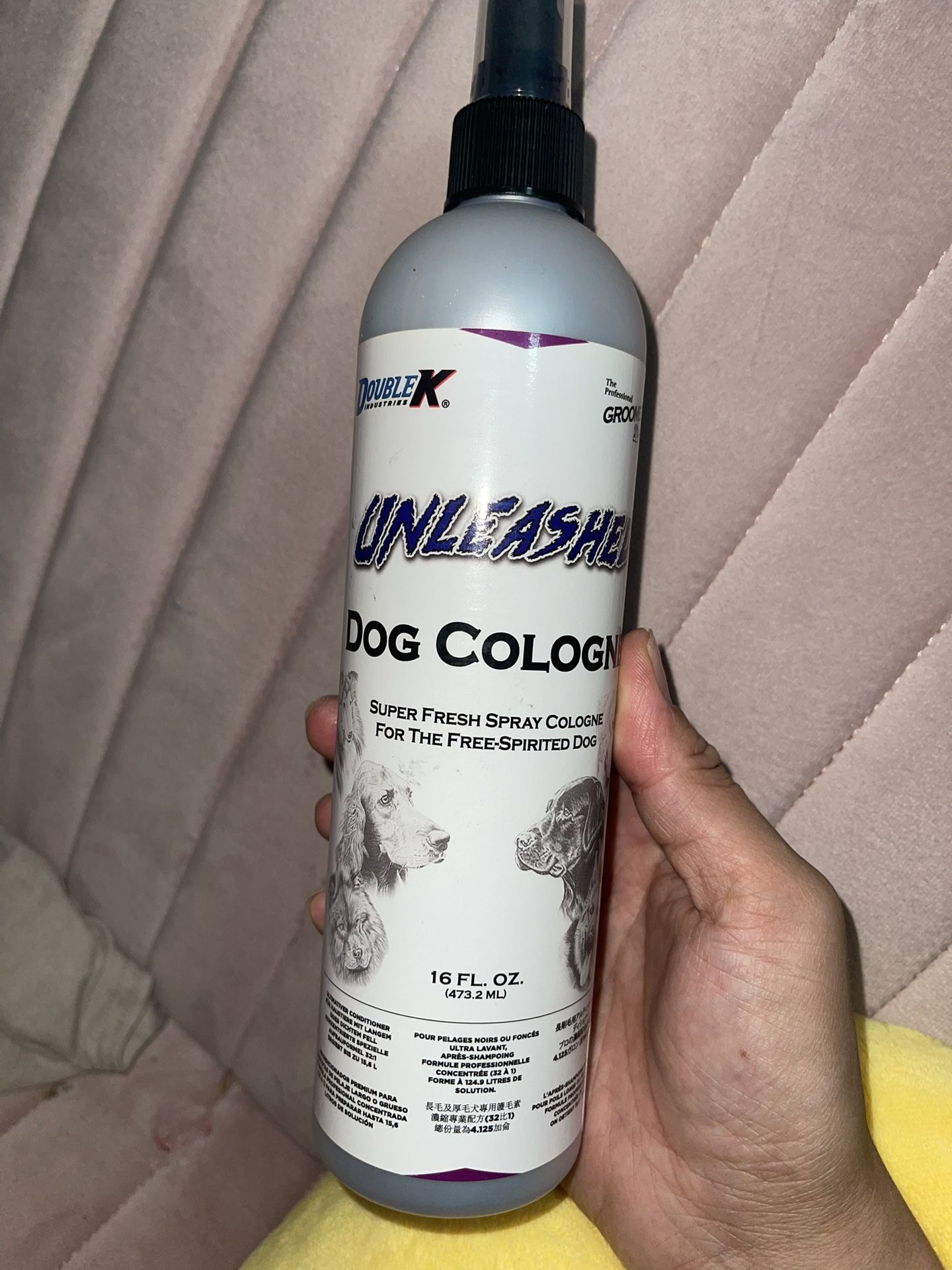 Groomer's Edge Unleashed All-Natural Dog and Pet Cologne