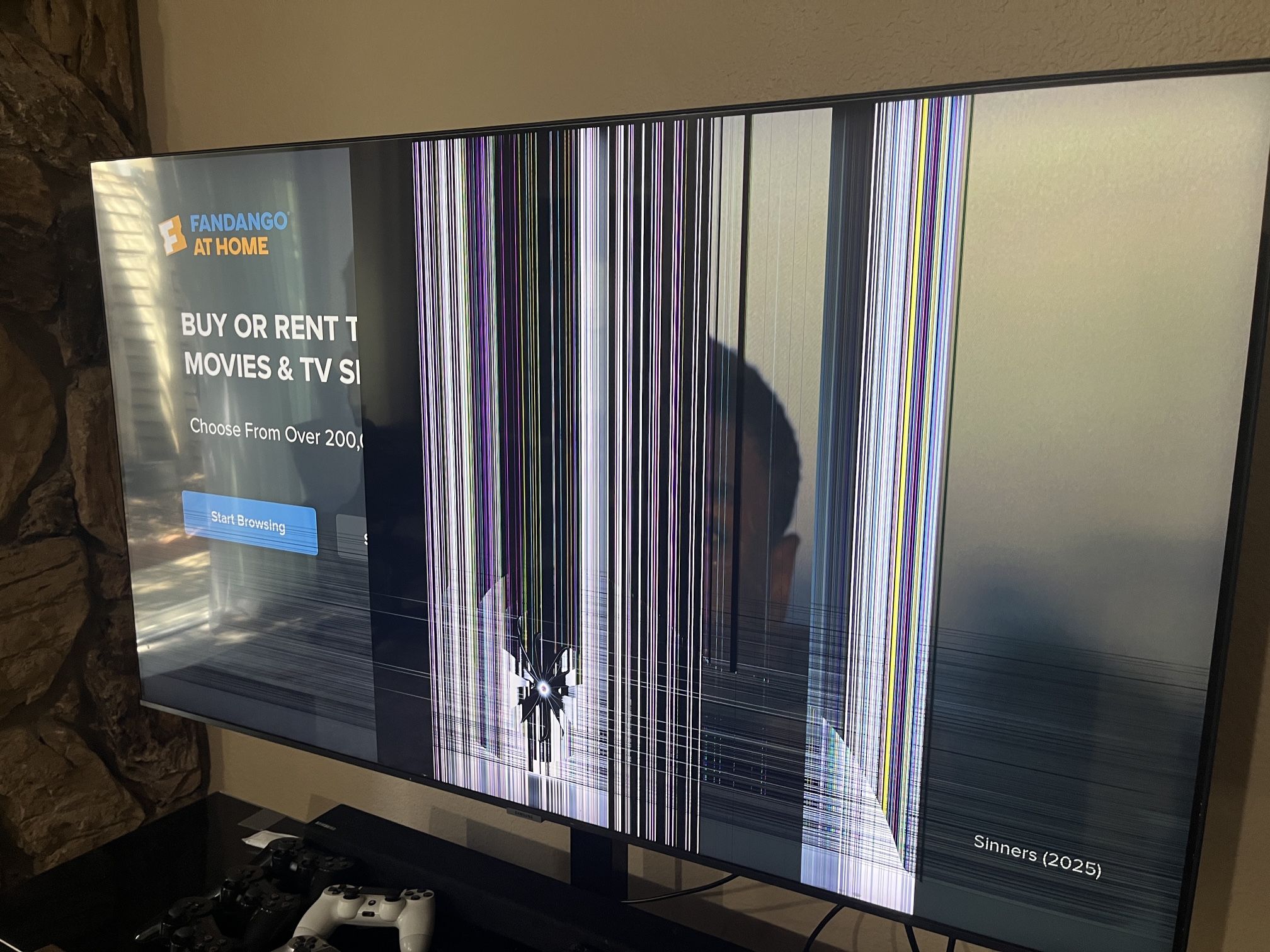 FOR PARTS SAMSUNG 55” TV UN55TU700D