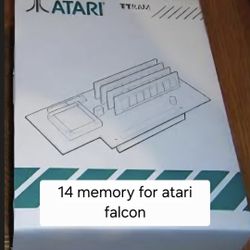 Atari  Falcon 14meg Memory Upgrade 