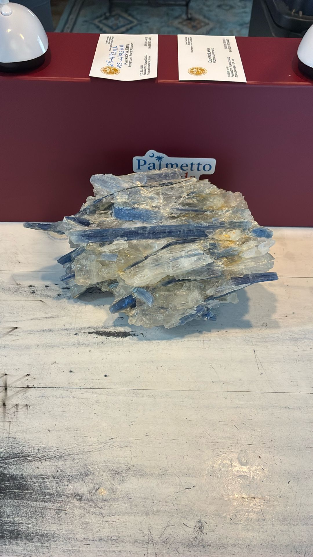 Kyanite 3.8lb Deep Blue Crystal Rare