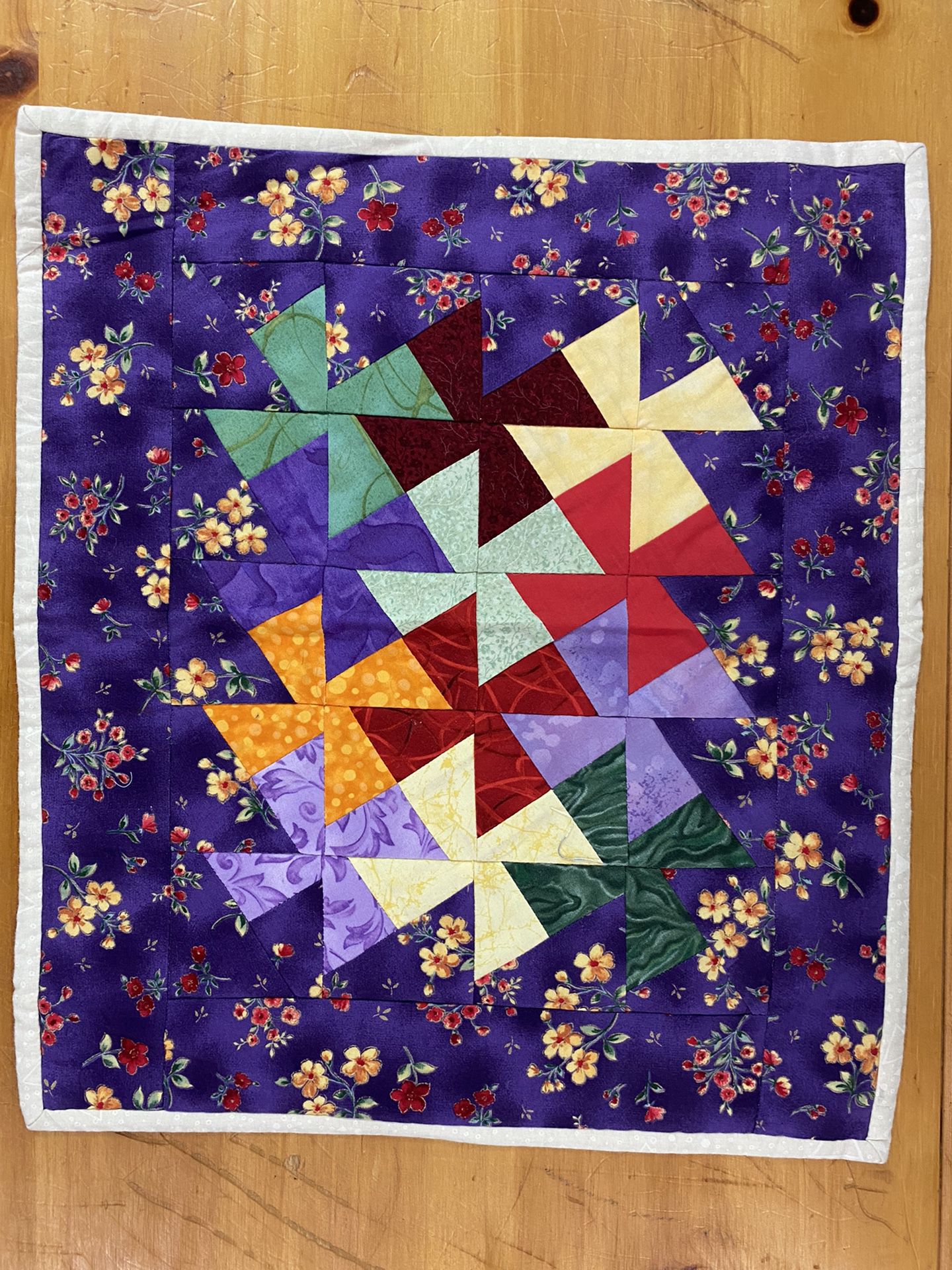 Hand Quilted Table Place Mat 