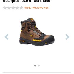 Keen Carbon Fiber toe Waterproof Work  Boot