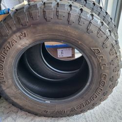 Used Pair Of Ironman M/T 285/70/17