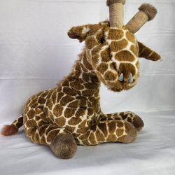 Plush Giraffe 15" L X 14" T 