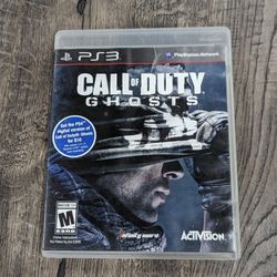 Playstation 3 (PS3) Game: Call Of Duty Ghosts