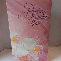 1996 Barbie Blushing Orchid Bride Doll Wedding Collection Mattel New Open Box