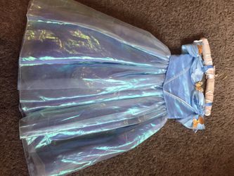 Cinderella girls Disney store size (5-6)