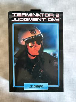 NECA Terminator 2 T-1000 Motorcycle Cop Figure