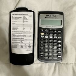 TI BA II Plus Financial Calculator