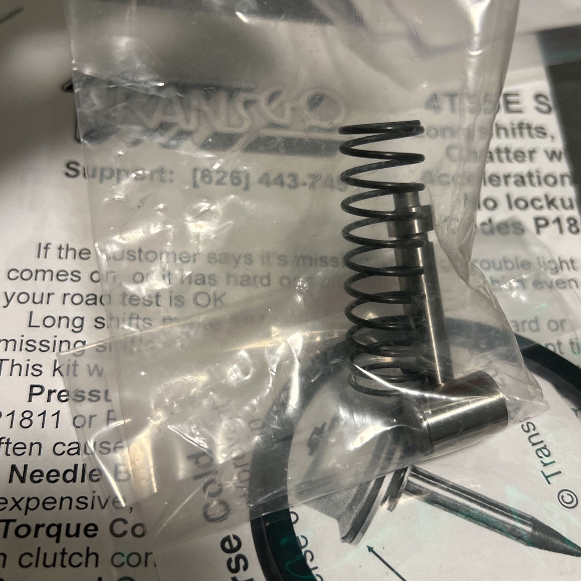 Transgo Shift Kit Valve Body Repair Kit