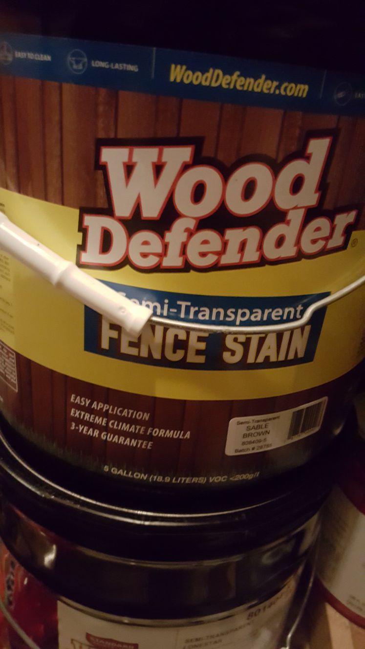 Woof defender stain