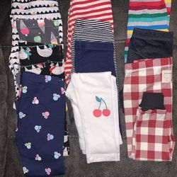 Girls Leggings Various Designs Sizes 2T, 3T, 4T & 8