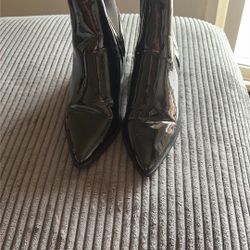 Forever 21 Boots, Black,size 9 