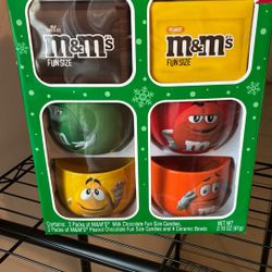 M&M”s Ceramic Bowl Set