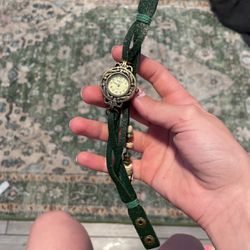 Green Vintage Watch