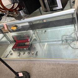 Show Case With Light Like New  $150
