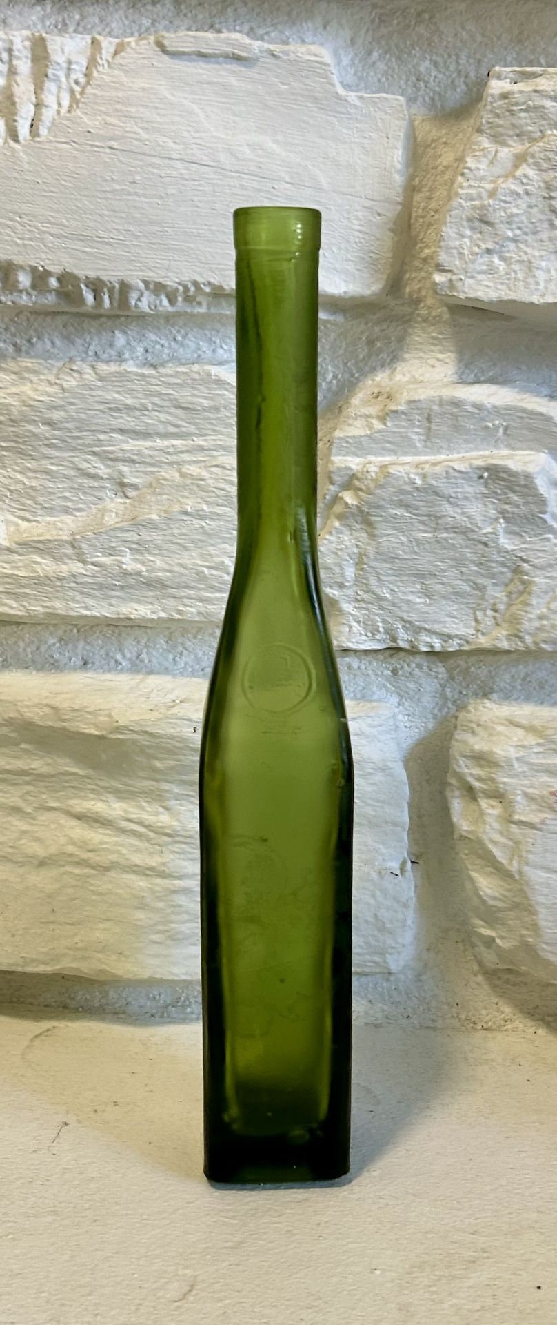 Antique Green Bottle or Vase