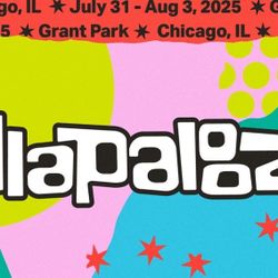 Lolla 2025 - 4 Day 