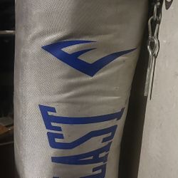 100 Lbs Boxing Bag With Double Sided Stand For Speed Bag On Other Side