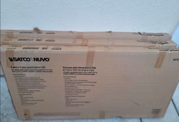 Satco Nuvo 65-323 Led Backlit Flat Panel lights (3)