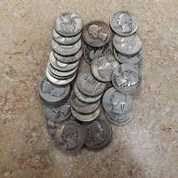 90% Silver Washington Quarters $5.75 Each Price Is Firm