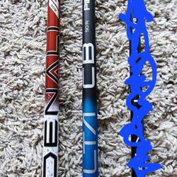 2 Driver Shafts 