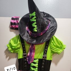 Girl's  Witch Costume 