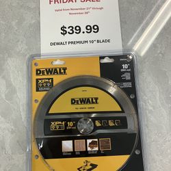 Dewalt XP4 Porcelain Blade 10”