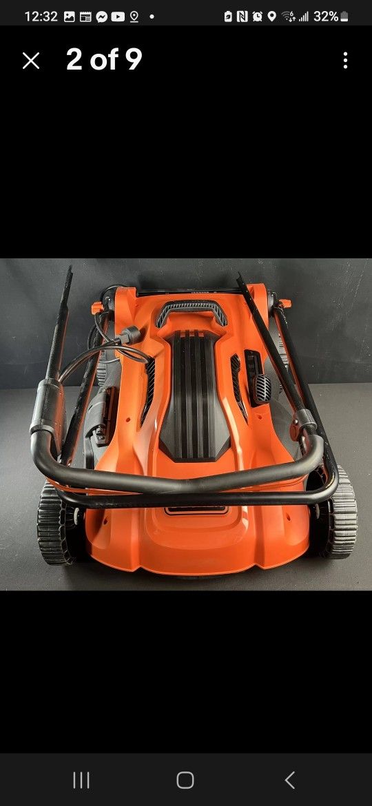 Black And Decker Electric Mower BEMW213