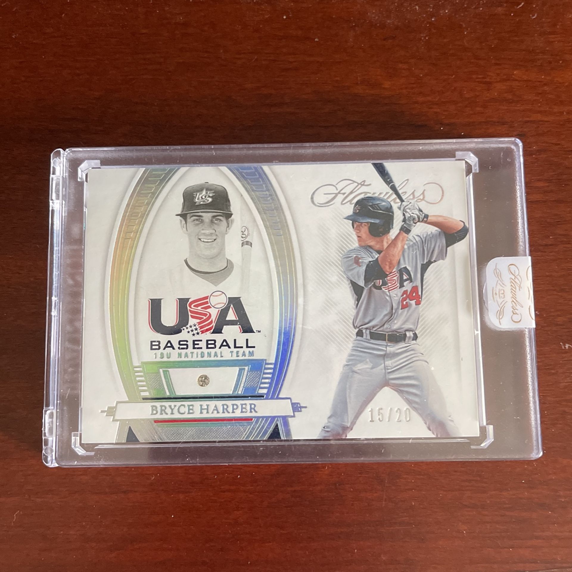 Flawless Bryce Harper USA Baseball Card