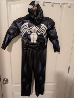 Kids Venom Muscle Costume with Mask