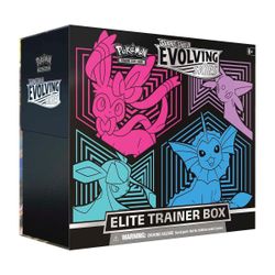 Pokémon TCG: Sword & Shield-Evolving Skies Pokémon Center Elite Trainer Box (Vaporeon, Espeon, Glaceon & Sylveon)