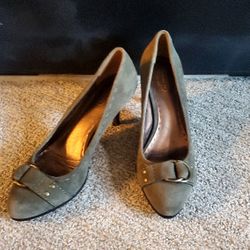 Coach - Green Low Heel