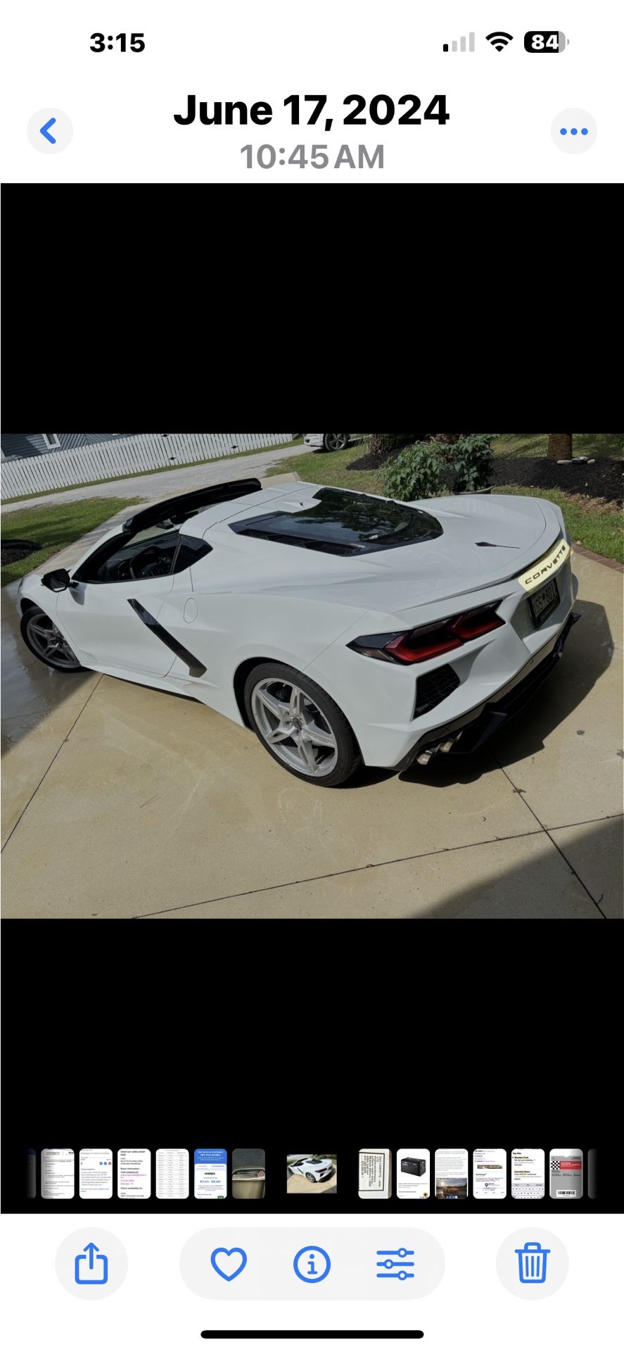 C-8 Corvette Custom Wind Deflector