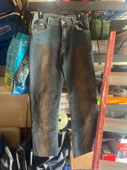 Hongyun Xiaozi jeans with striped rhinestone design - size 31