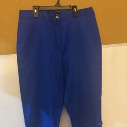 Blue Capris 