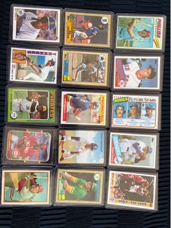 Awesome Vintage , Rookie & Super Star Card Collection (15 Cards)