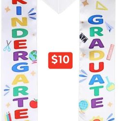 kindergarten sash graduation stole