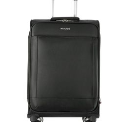 Ricardo Beverly Hills Solvang 2.0 Softside 32" Expandable Checked Spinner Luggage, Adult, Black