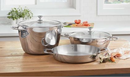 Set de Caserolas de 14” 8-qt y olla de 16-qt de Princess house