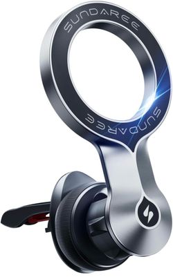 Kello for MagSafe Ultra Magnetic Car Mount, for MagSafe Case Car Phone Holder Vent, Fit for iPhone 16, 15, 14, 13 Pro Plus Max Series 360° Cell Phone
