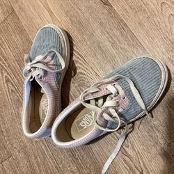 Sz 1 - Kids Vans Corduroy Pastel Colored