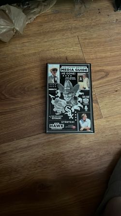 2018 Chicago White Six Media Guide Hawks Last Season